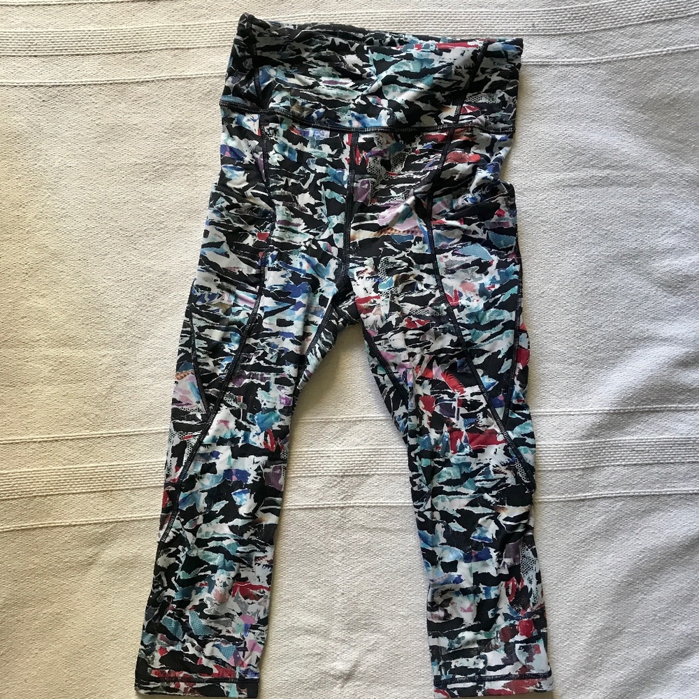 lulu lemon Speed Up Crop 21"